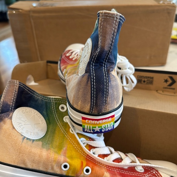 PRIDE Rainbow Converse Sneakers *Limited Edition* - Picture 6 of 6